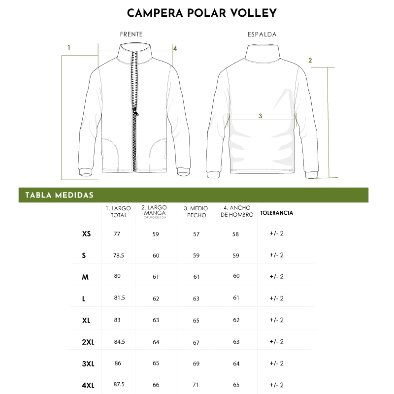 Campera Polar Volley