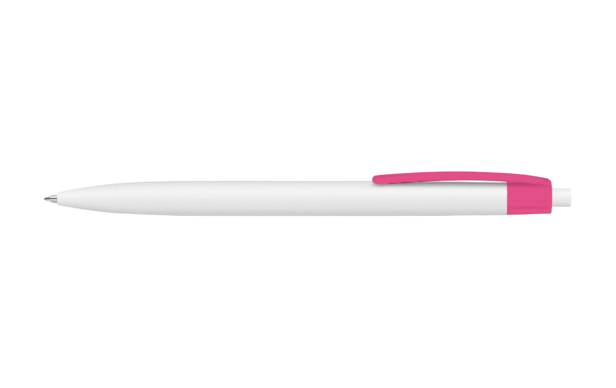 Boligrafo Clic Pen Best Value White
