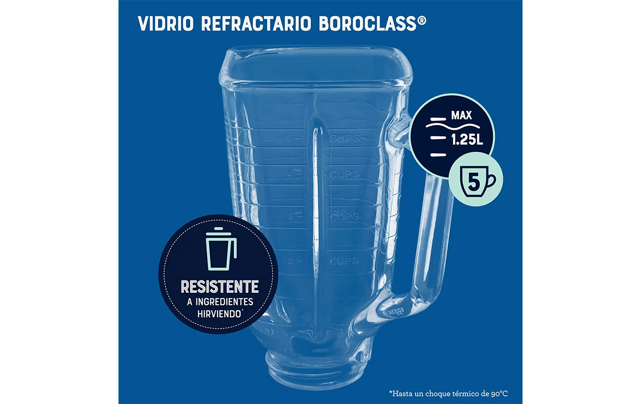 Licuadora Oster Clásica - Perilla Ergonómica