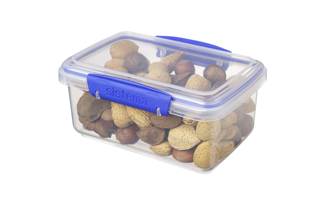 Contenedor Sistema Klip It Rectangular 1L