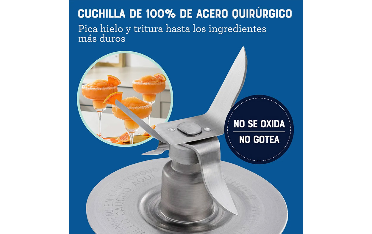Licuadora Oster Clásica - Perilla Ergonómica
