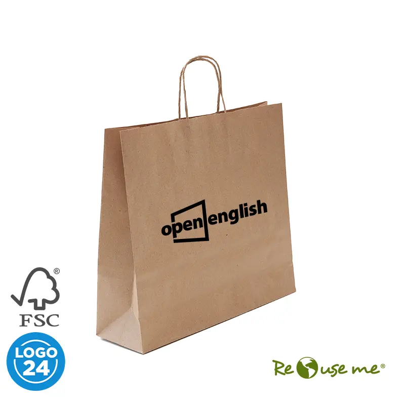 Bolsa Kraft 32x10x30