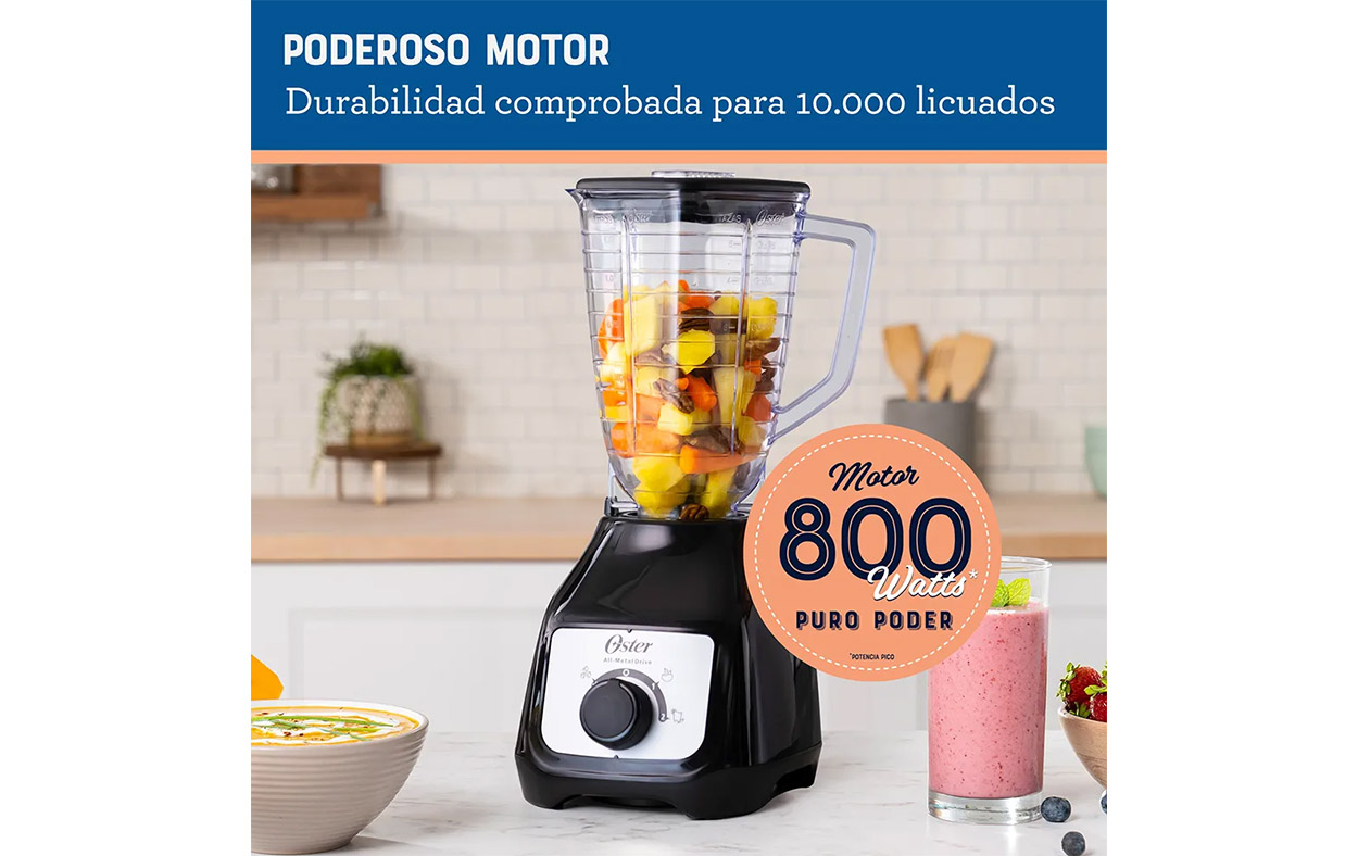 Licuadora Oster - Vaso de Plástico