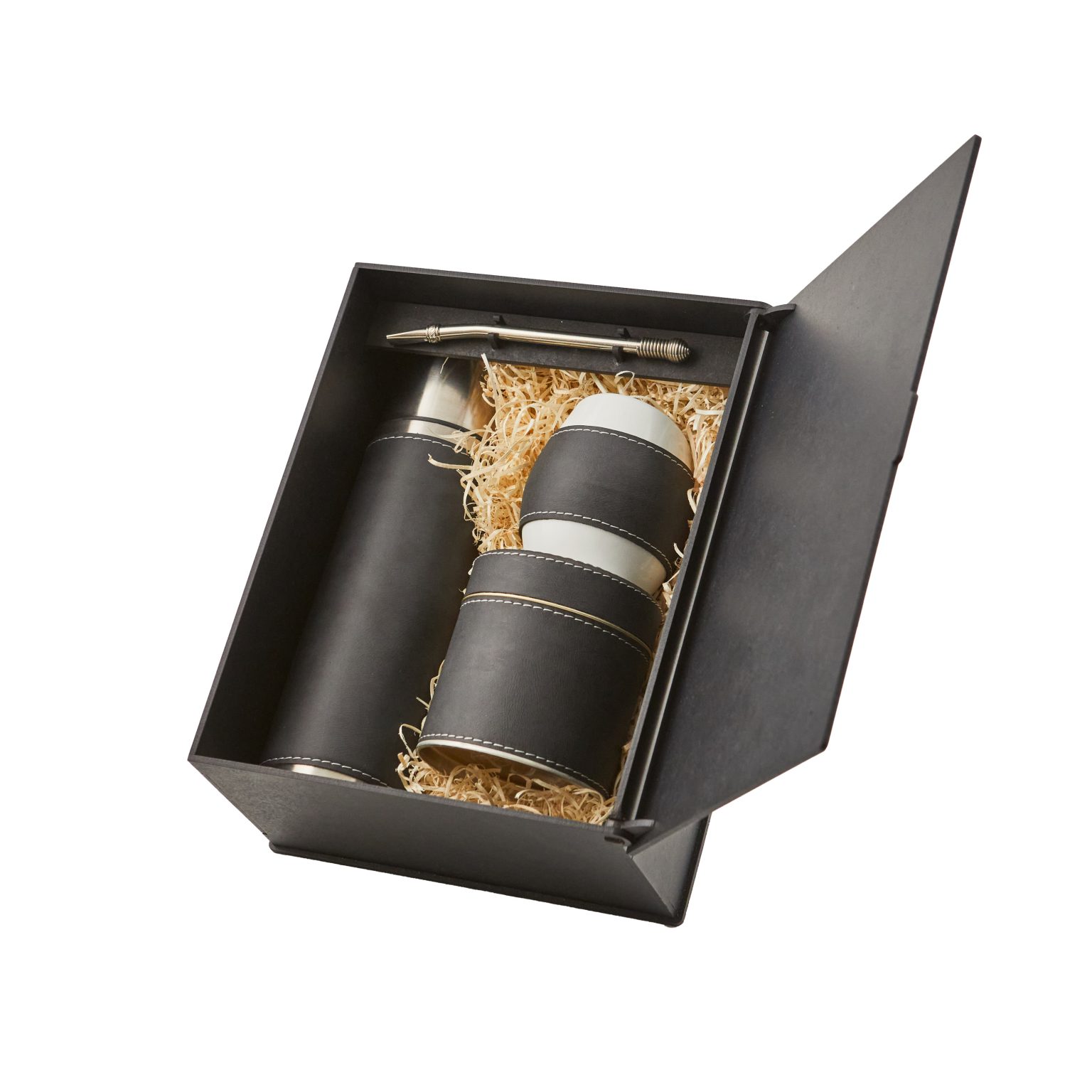 BOX M SET MATE C/TERMICO Y LATA CARAMELO