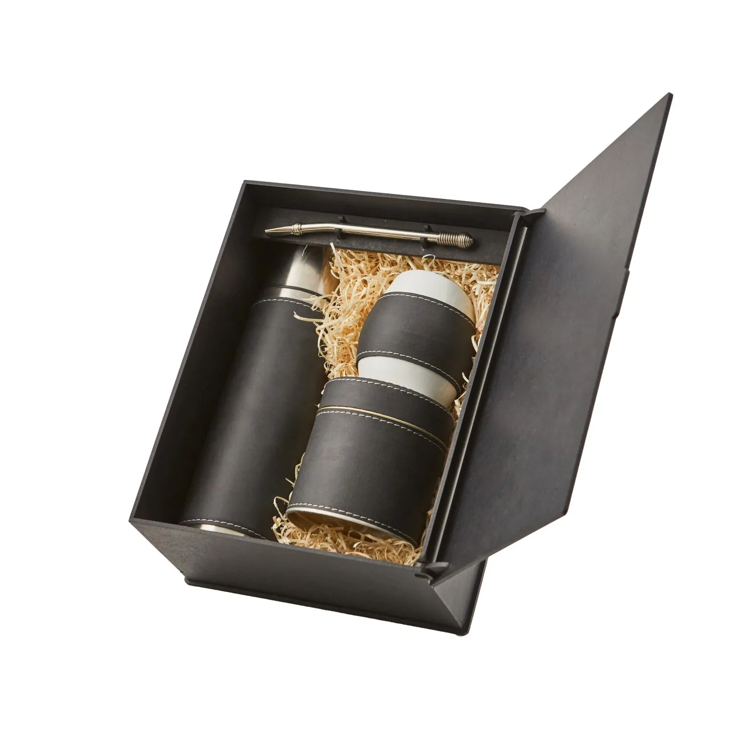 BOX M SET MATE C/TERMICO Y LATA CARAMELO