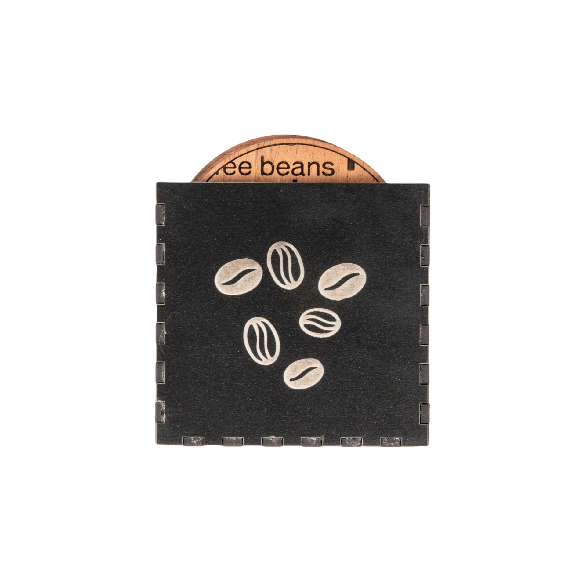 Kit de 4 posavasos con caja - (Varios Diseños)