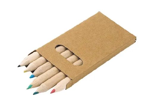  Lápices de Colores School Mini