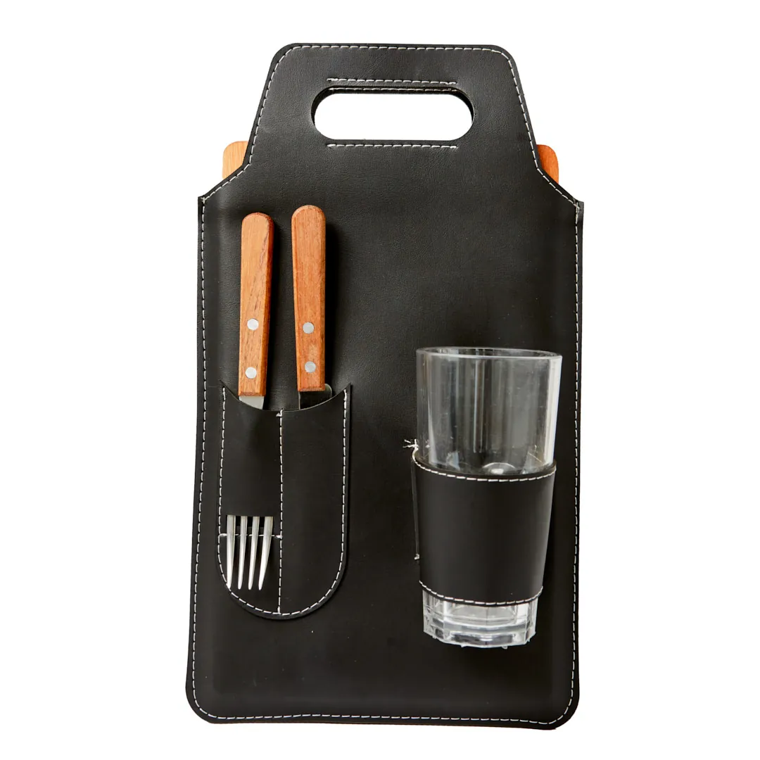 PORTA TABLITA ASADO X1 U RECTANGULAR CARAMELO