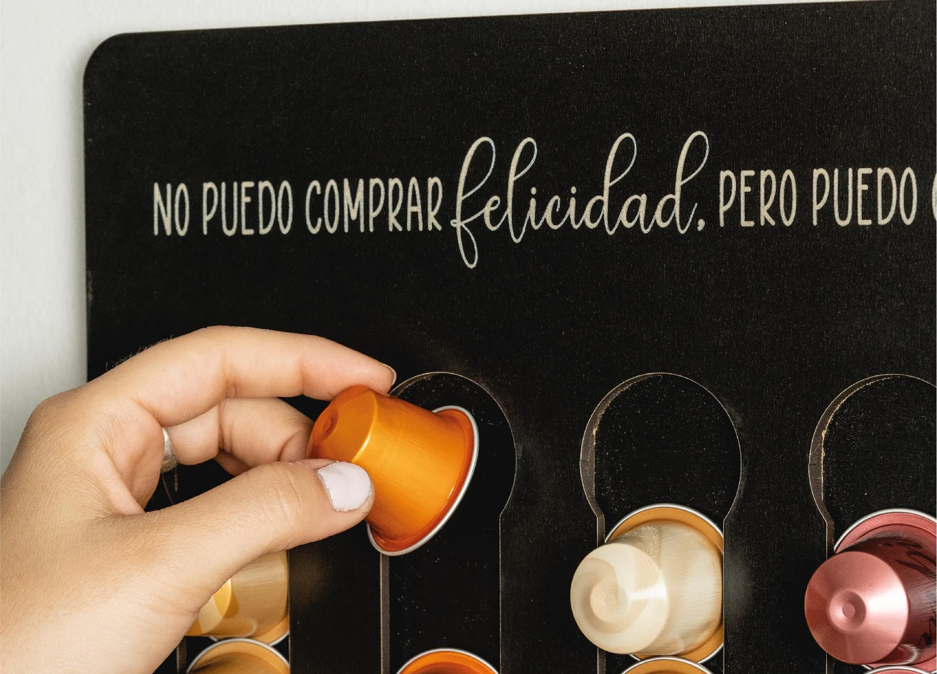 Porta Capsulas Nespresso - Para pegar