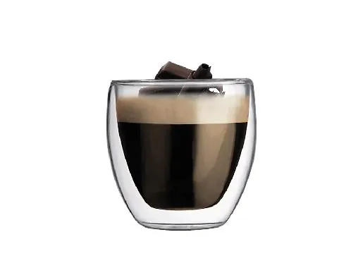 Vaso doble vidrio borosilicato 250ml 