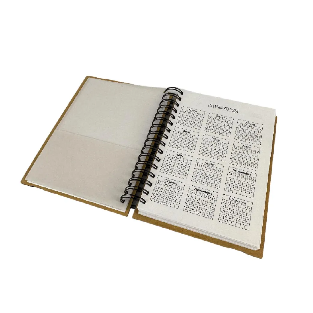 Agenda Premium tapa de madera