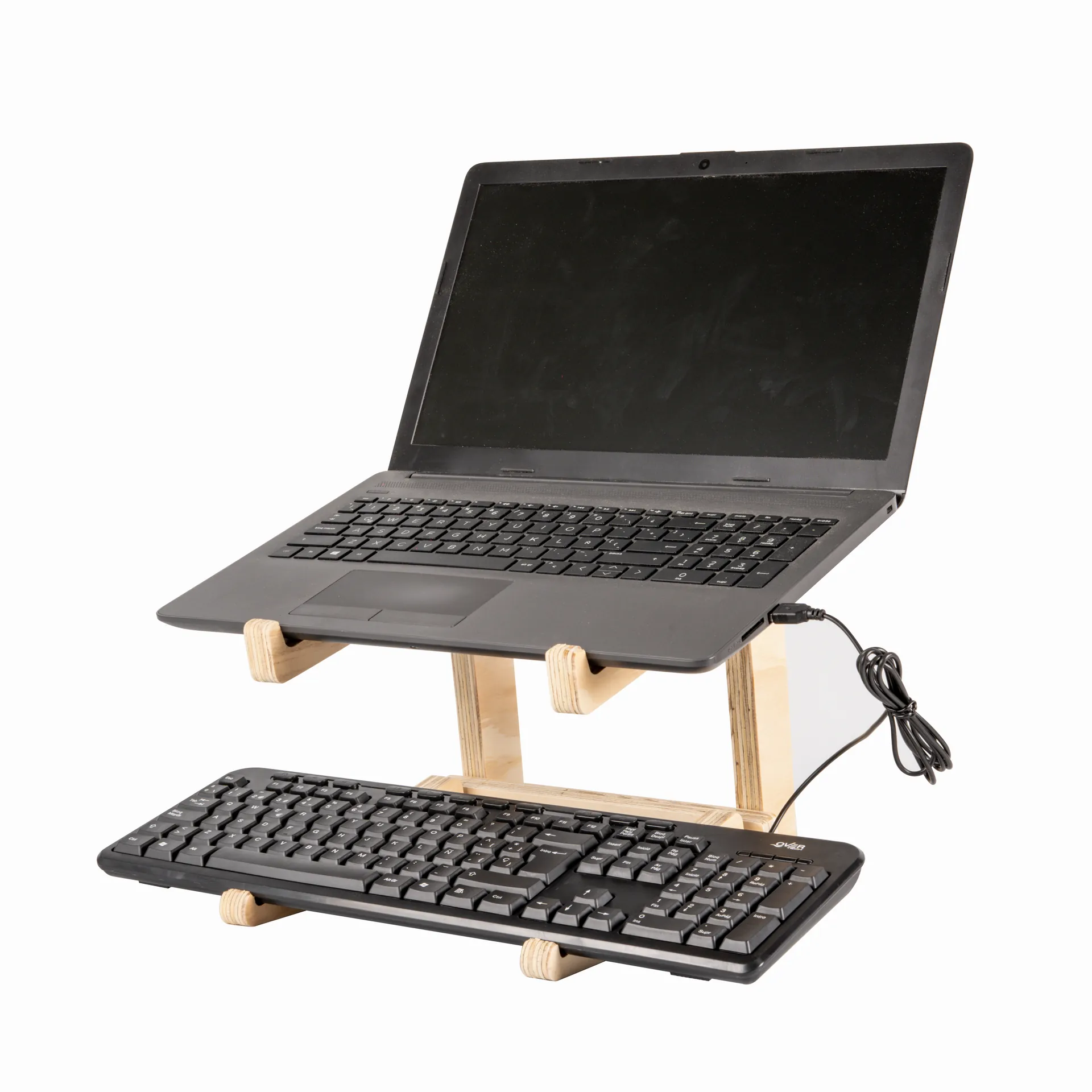Apoya Notebook y Teclado