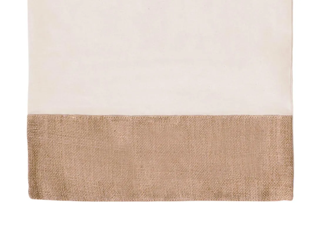 Bolsa Ecológica de Algodón 100% con Arpillera