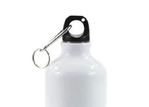 Botella de aluminio con mosqueton 750ml