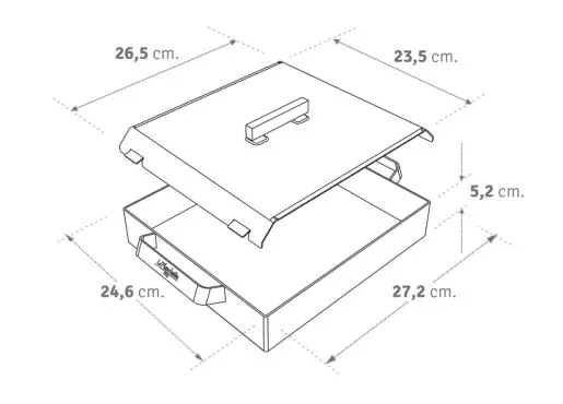 La Planchetta 1 hornalla con TAPA