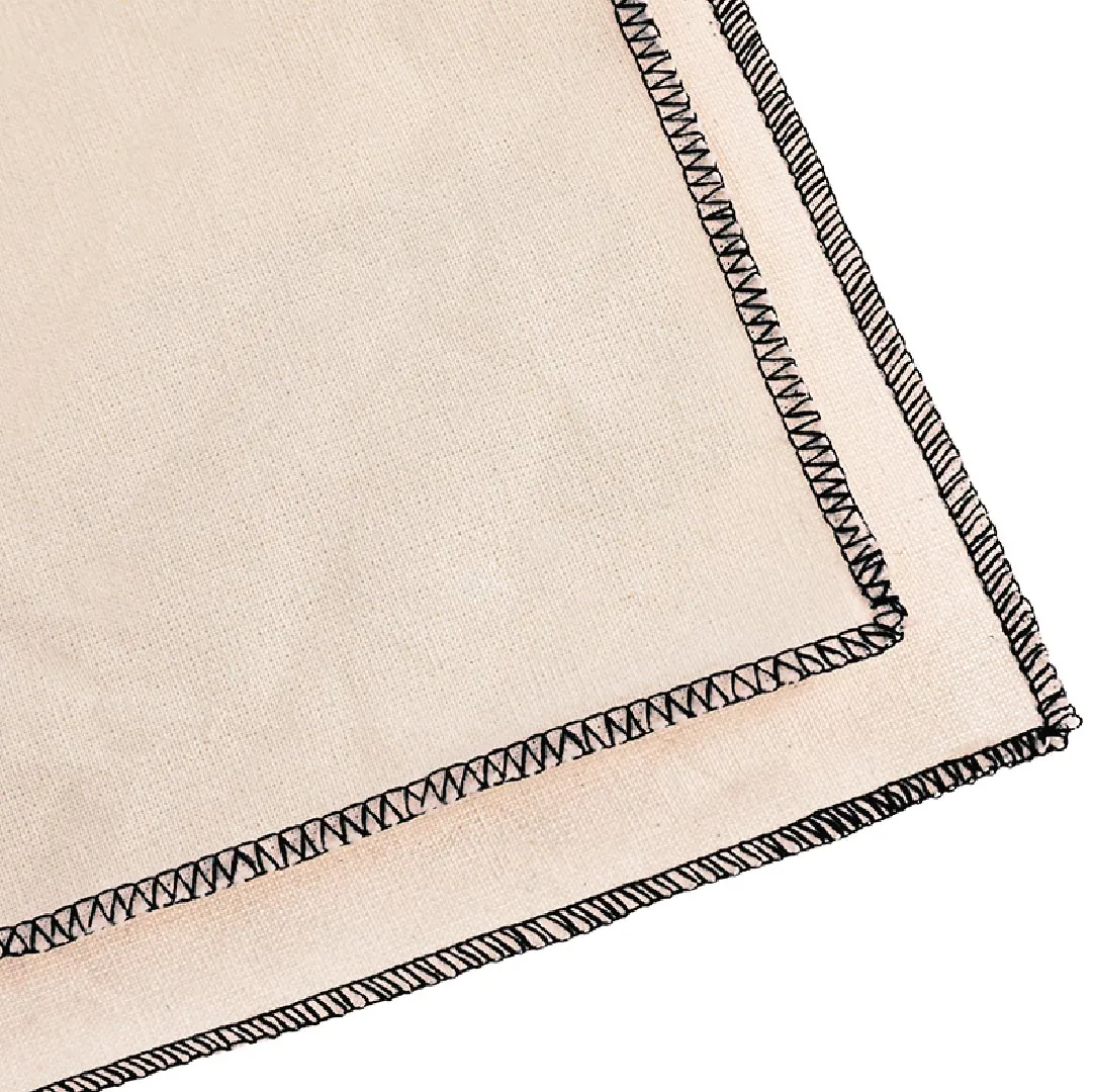 Lona Playera Lisa Crudo Borde Color