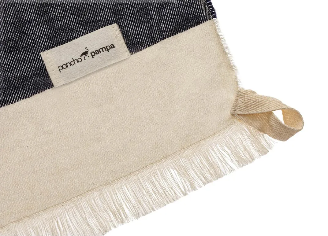 Lona Rustica XL de Algodon Tejido Poncho Pampa