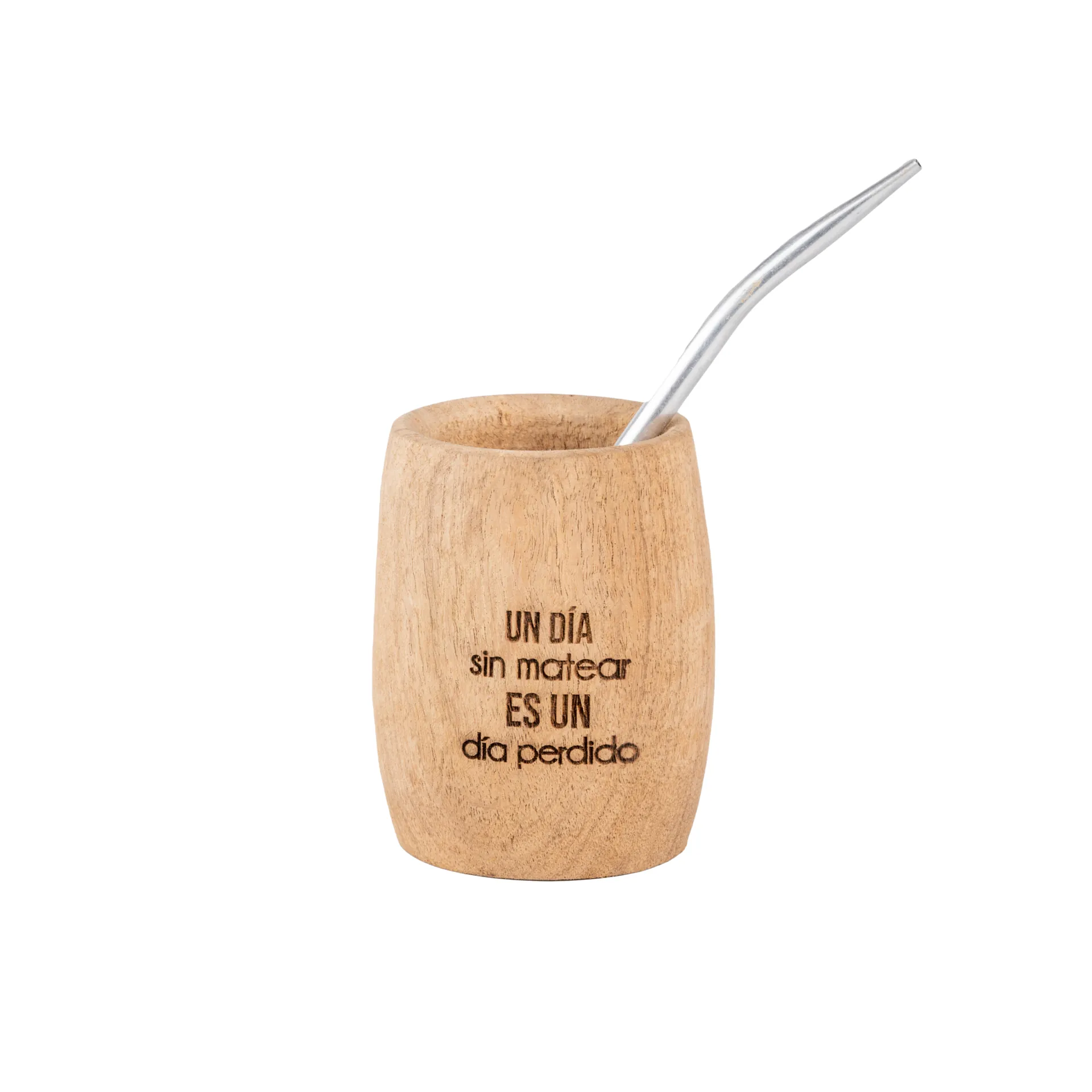 Mate Algarrobo Pera con bombilla