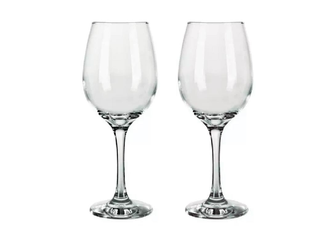 Soporte con dos copas de vino