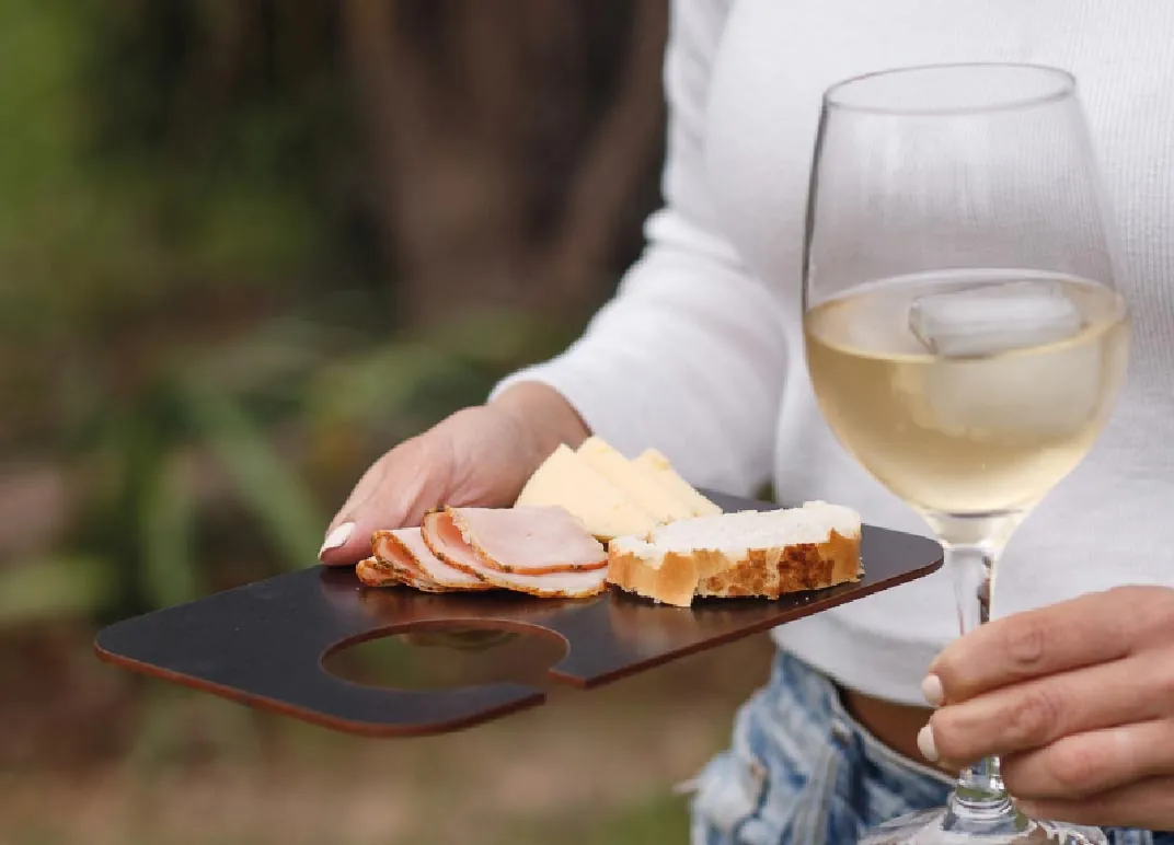 Tabla Copetin para copas - con grabado