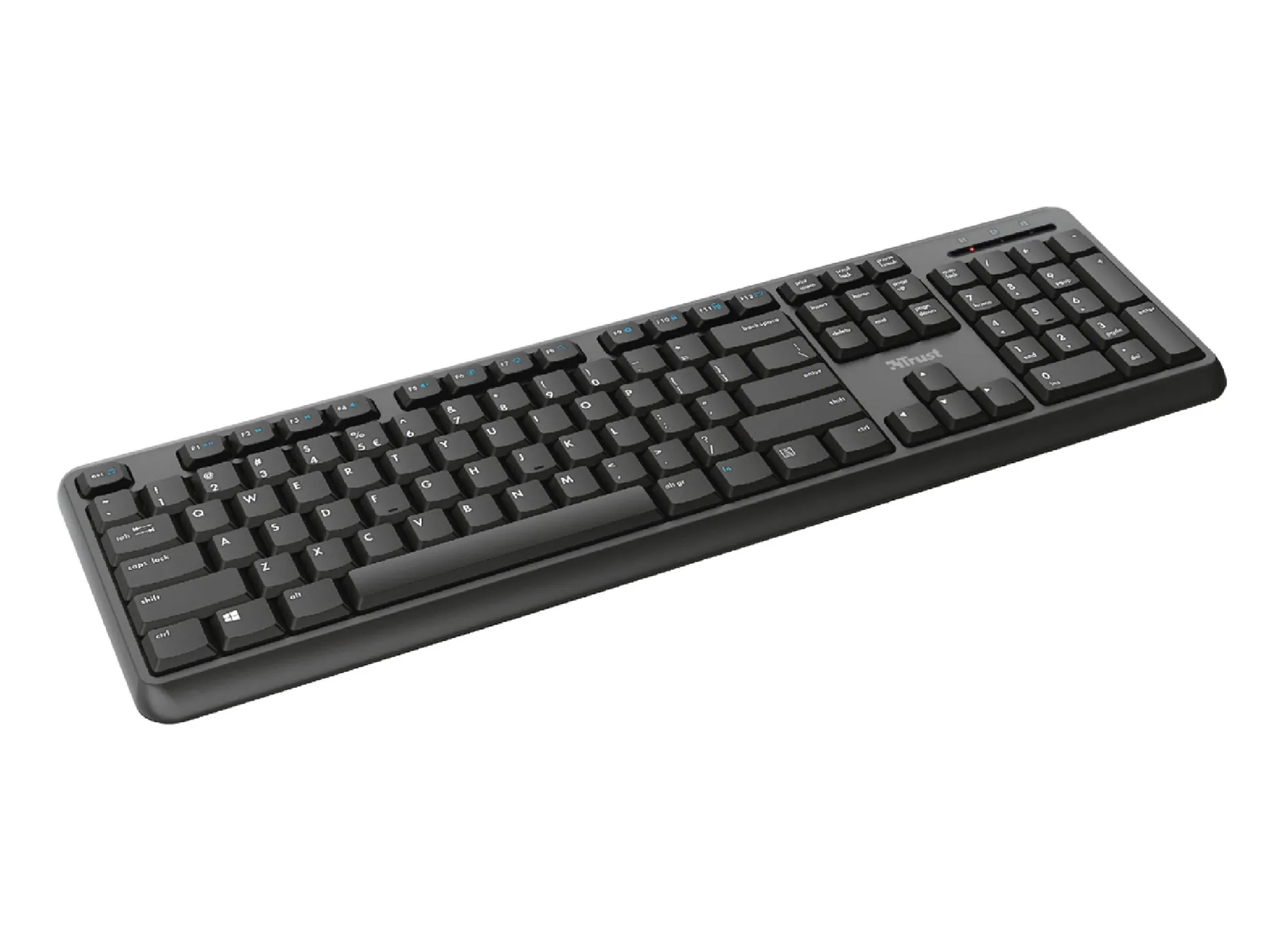 Teclado Silencioso inalámbrico Trust TK-350