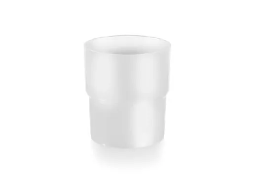 VASO APILABLE 250 CM³, AMARILLO, CON IMPRESIÓN