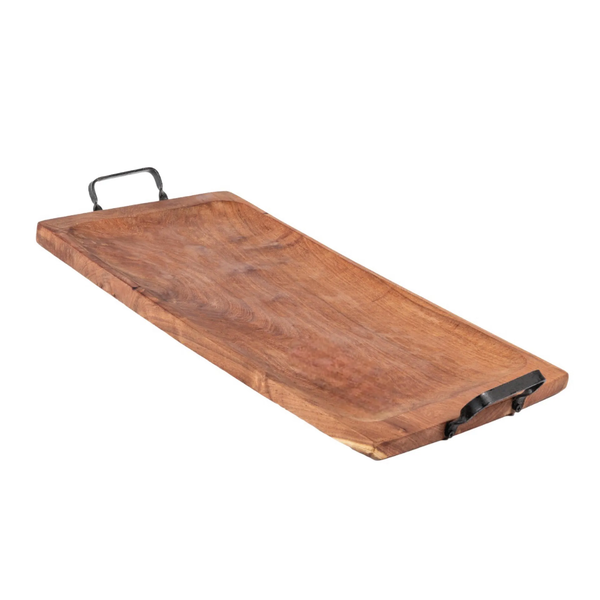 Batea Artesanal Con Manijas - 60x30 Cm Aprox - N9