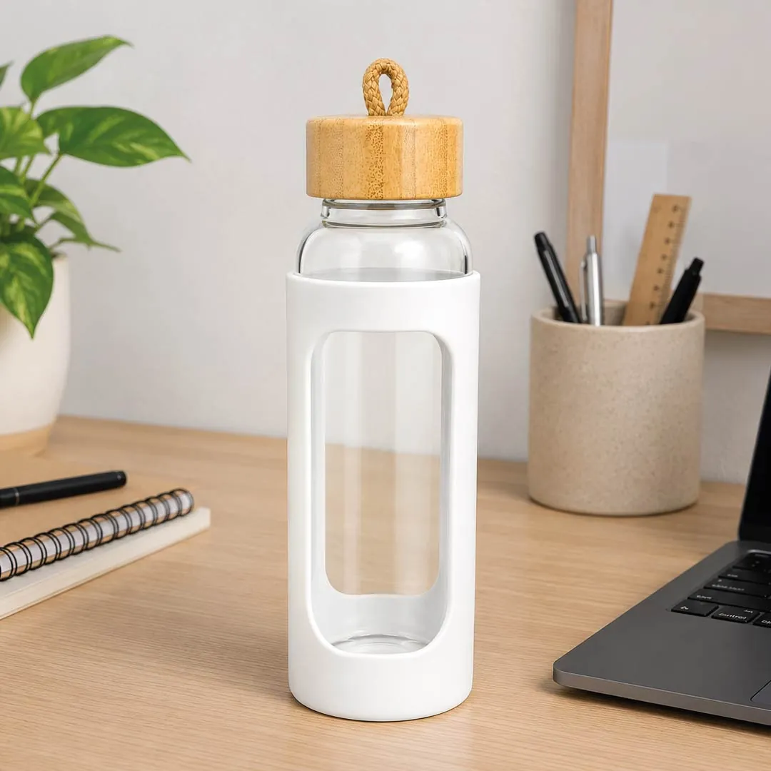 Botella Lumen de vidrio