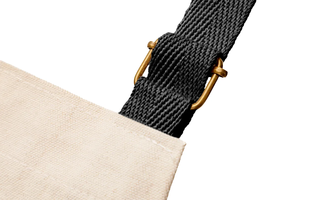 Delantal con Pechera - 100% Algodón