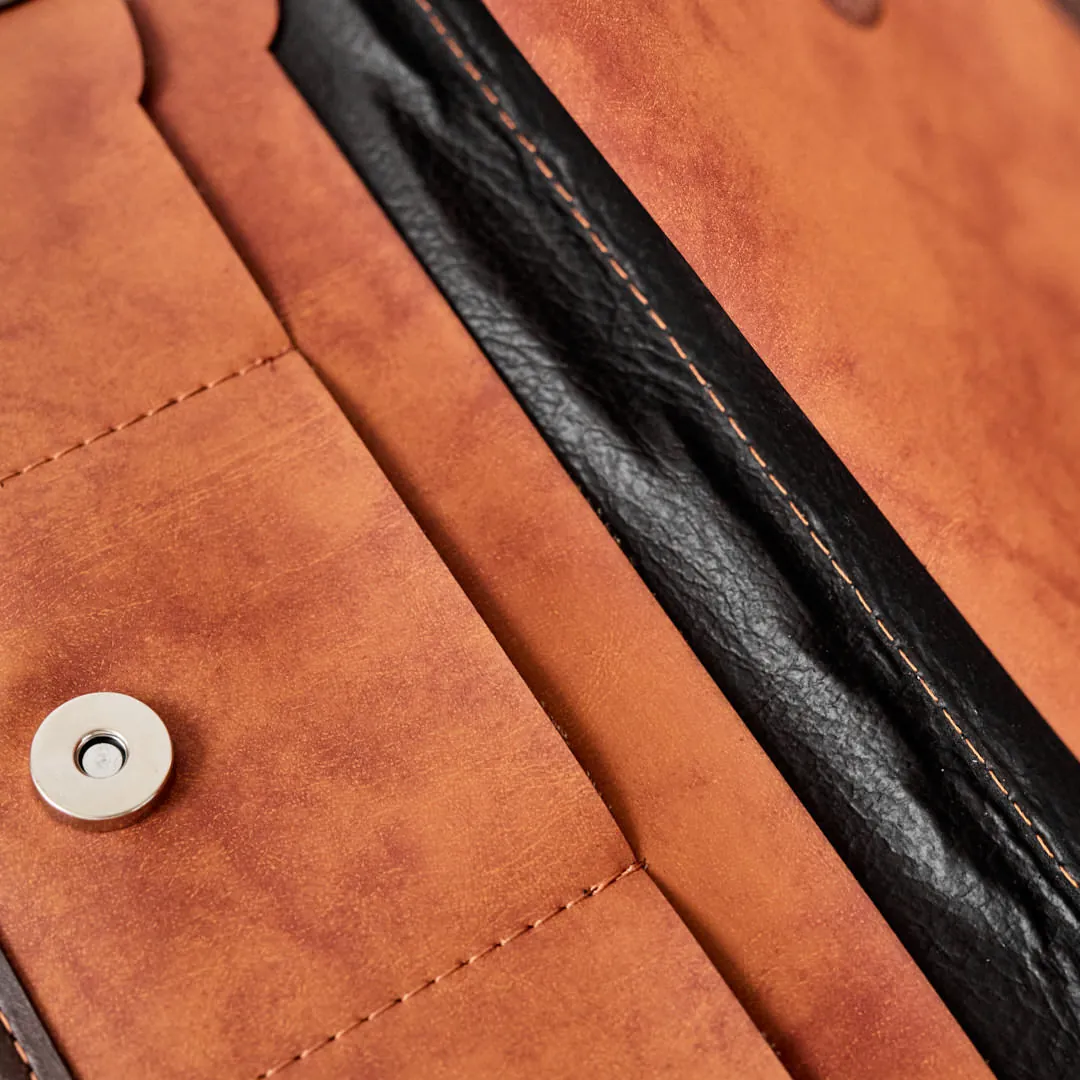 SOBRE VIAJERO CARAMELO