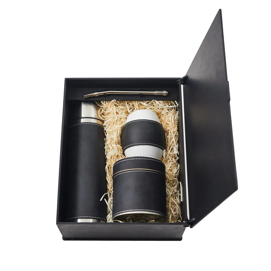 BOX M SET MATE C/TERMICO Y LATA CARAMELO