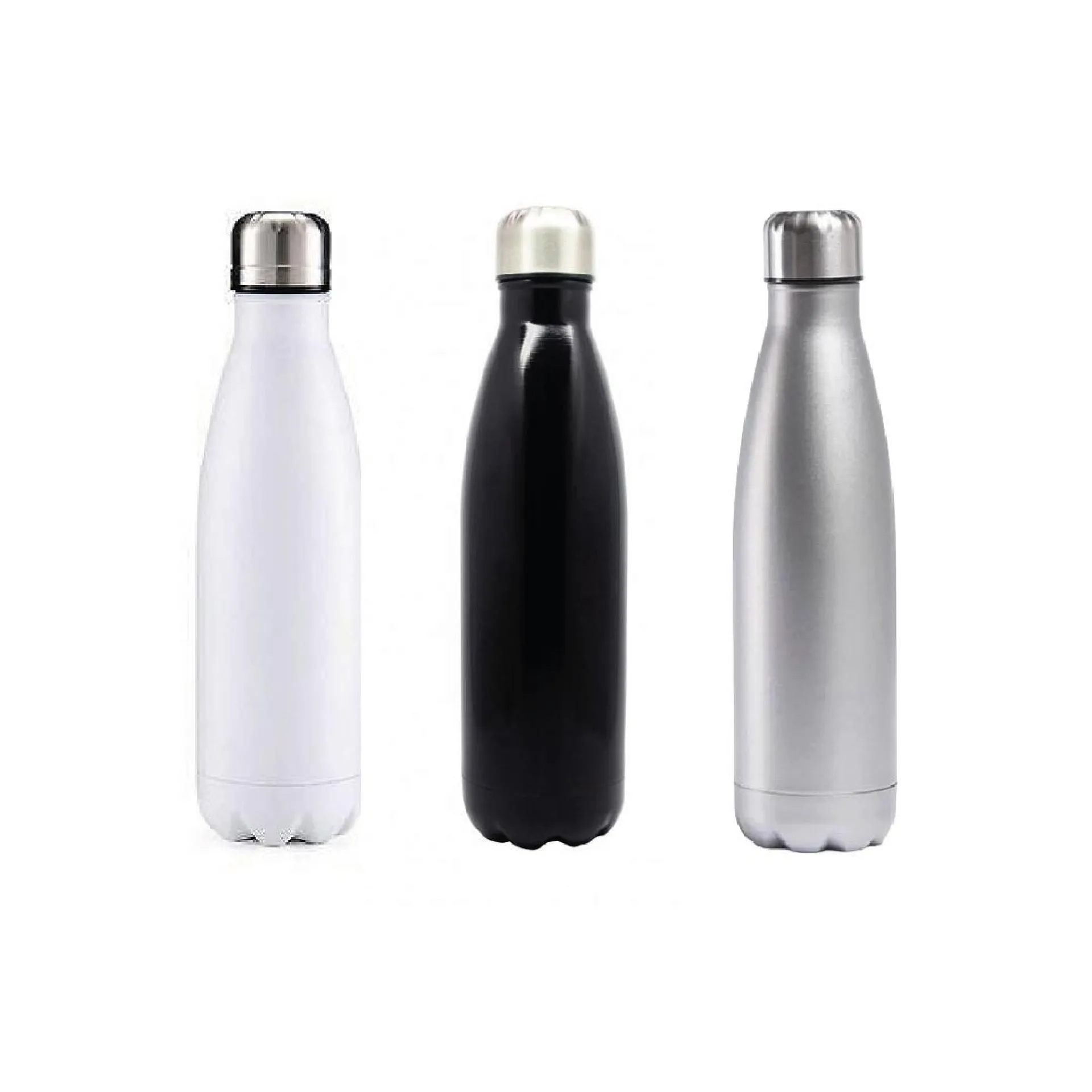 Botella de acero inoxidable simple capa
