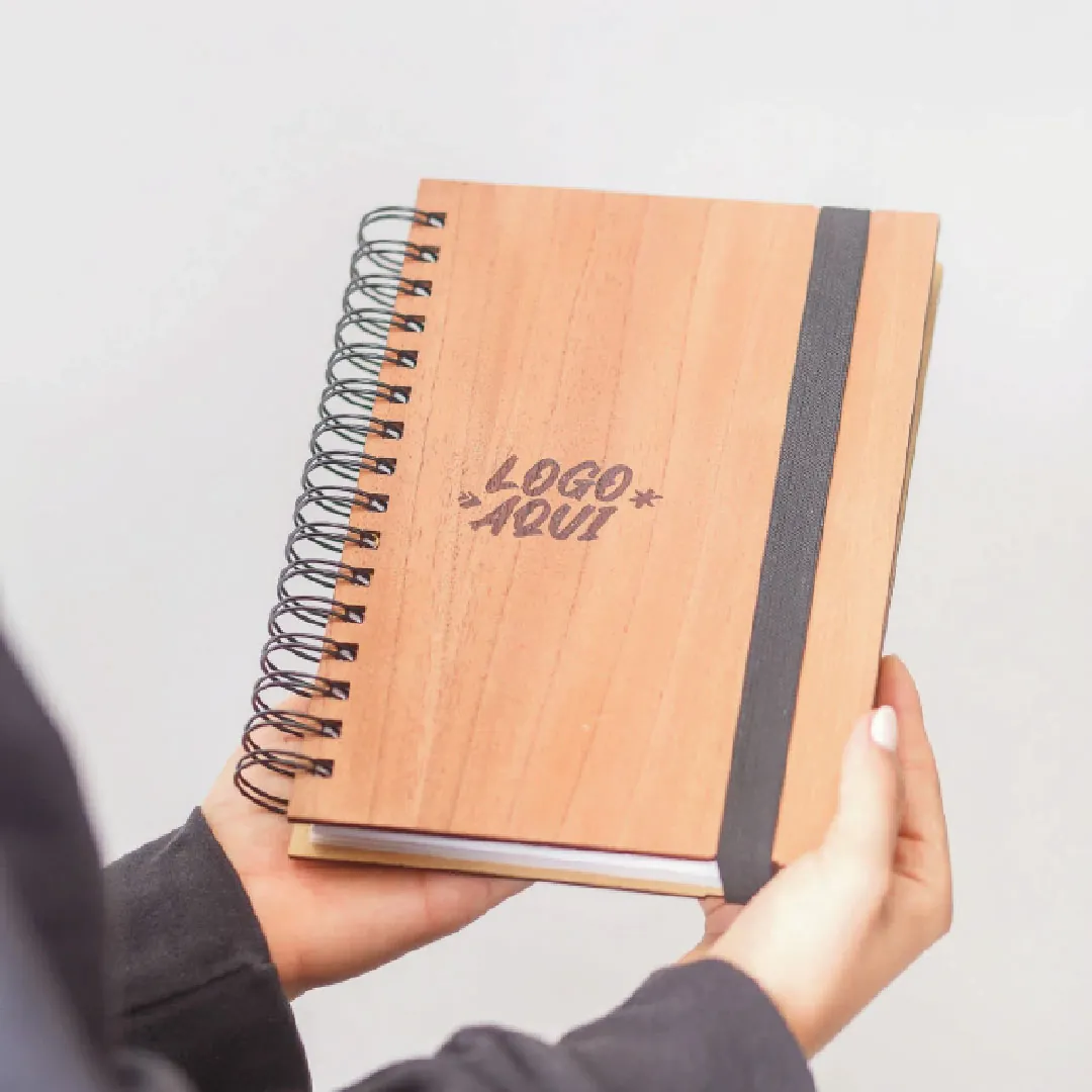 Cuaderno Premium tapa de madera