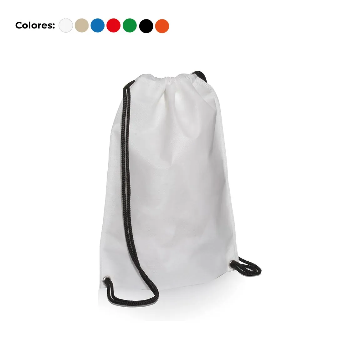 ECO MOCHILA 35X45, CORDON NEGRO