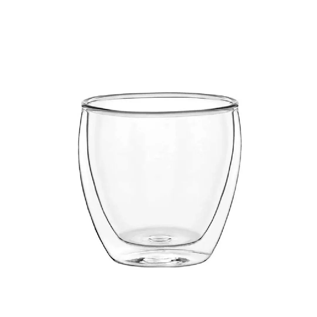 Vaso doble vidrio borosilicato 250ml